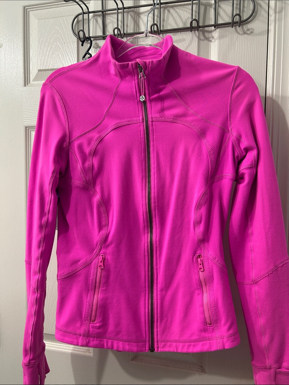 lululemon athletica Bright Pink Full-Zip Utility Jacket